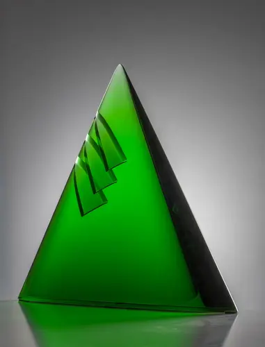 Glass sculpture