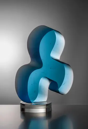 Glass sculpture