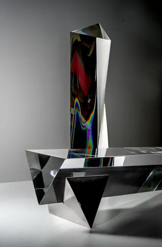 Glass sculpture