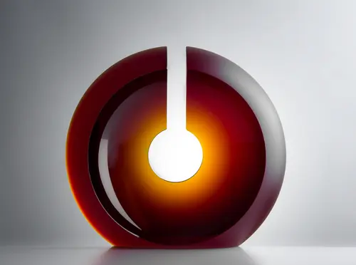Glass sculpture