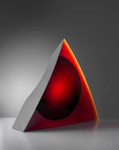 Glass sculpture
