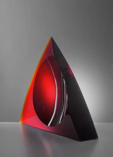 Glass sculpture