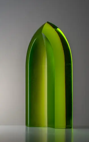 Glass sculpture