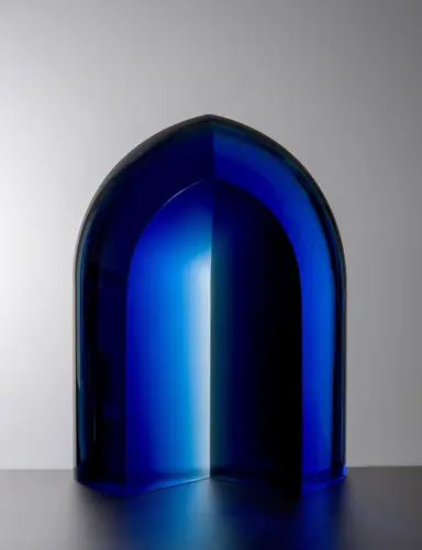 Glass sculpture