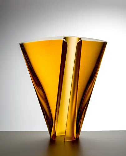 Glass sculpture