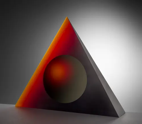Glass sculpture
