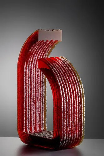 Glass sculpture