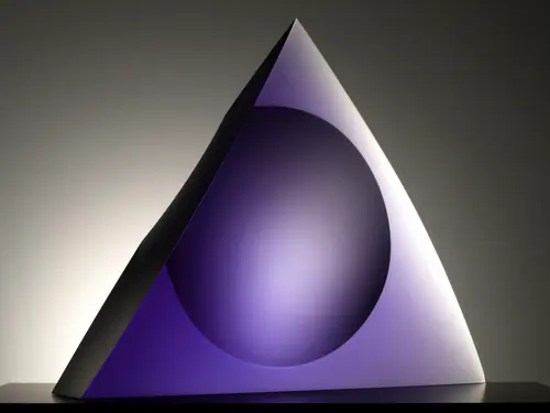 Glass sculpture