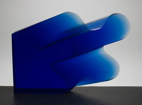 Glass sculpture