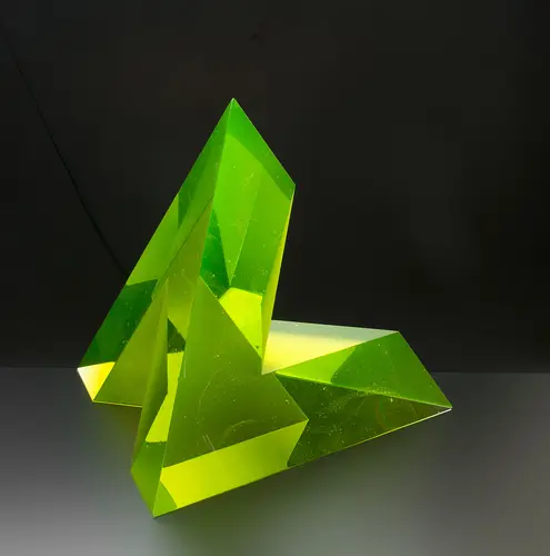 Glass sculpture