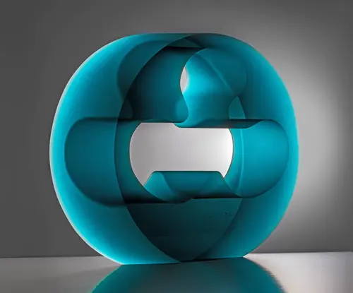 Glass sculpture