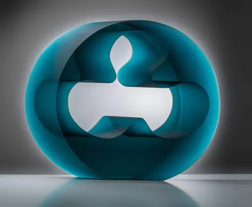 Glass sculpture
